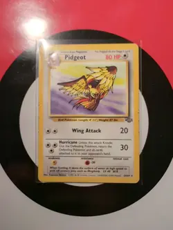 Pokemon TCG Pidgeot Non-Holo Card Jungle 24/64 Unlimited Rare - Image 1
