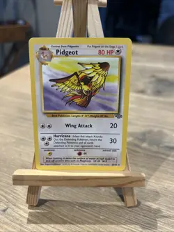 Pokemon TCG Pidgeot Jungle Card 24/64 Unlimited Rare Non-Holo - Image 1