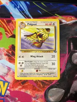 Pokemon TCG Pidgeot Non-Holo Card Jungle 24/64 Unlimited Rare - Image 1