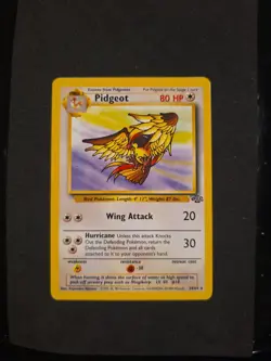 Pokemon TCG Pidgeot Jungle Card 24/64 Unlimited Rare Non-Holo - Image 1