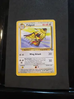 Pokemon TCG Pidgeot Jungle Card 24/64 Unlimited Rare Non-Holo - Image 1