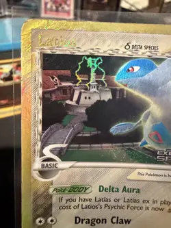 2005 Pokemon Card EX Delta Species | Latios | Holo Rare | #9/113 NM - Image 2