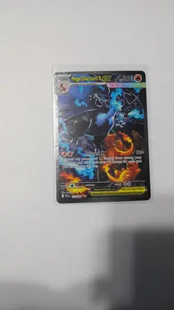 Mega Charizard X EX 125/094 Phantasmal Flames Holo 360 HP Rare Card - Image 1