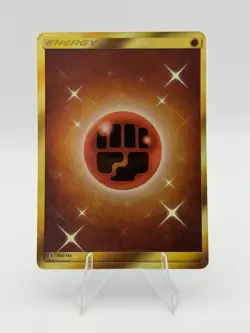 Fighting Energy 169/145 NM Gold Full Secret Rare Guardians Rising Pokemon Card - Image 1