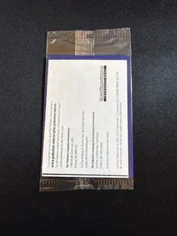 *SEALED* Pikachu SVP101 Black Star SV Promo Play League Pokemon Card #1 - Image 2