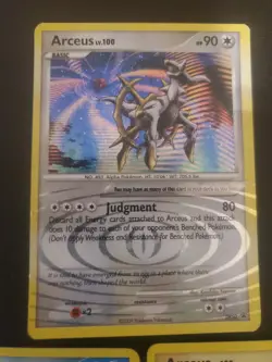 Pokemon TCG Holo Arceus Card Lot of 3 from 2009 - DP50, AR4, AR6 - Image 2