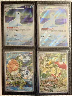 Pokemon Binder Collection 55+ Cards - SIR IR Full Art EX + More Pack Fresh!!! - Image 3