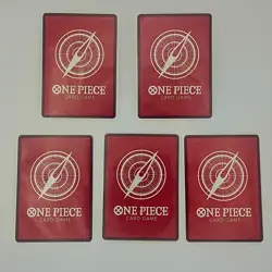 [NM] ONE PIECE CARD GAME BASE SHOP LIMITED CARD COLLECTION Vol.1 JP Set of 5 - Image 2