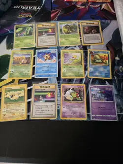 Pokemon Card Lot Foreign 12x Card WOTC Vintage Collection - Conditions Vary NM-D - Image 1