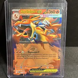 Charizard & Mega Charizard Y EX Black Star Promo Holo English Card Lot - Image 4