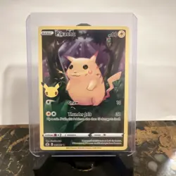 Pokemon TCG Celebrations Pikachu Holo Card 005/025 25th Anniversary - Image 1