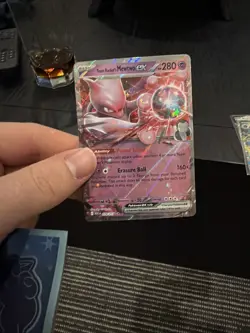Team Rocket's Mewtwo ex 079/217 ME: Ascended Heroes Double Rare Pokemon Card - Image 1