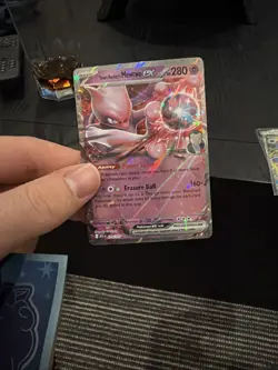 Team Rocket's Mewtwo ex 079/217 ME: Ascended Heroes Double Rare Pokemon Card - Image 2