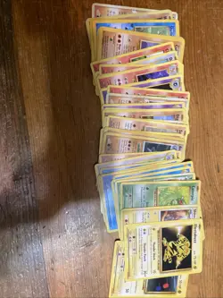 Old Pokemon Lot 90s and 2000s Pokemon Cards Most Are Level Cards - Image 1