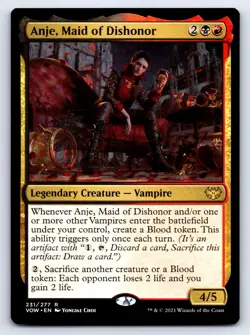 Anje, Maid of Dishonor R Cards 231 LP - Image 1
