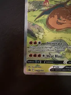 Charizard V SWSH260 Sword & Shield Promo Cards Sleepy Charizard SWSH - Image 3