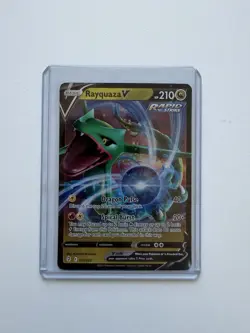 Rayquaza V - 100/159 - Pokemon Crown Zenith Sword & Shield Ultra Rare Card NM - Image 1