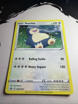 Snorlax SWSH032 SWSH: Sword & Shield Promo Cards Holo - Image 2
