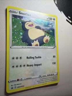 Snorlax SWSH032 SWSH: Sword & Shield Promo Cards Holo - Image 4