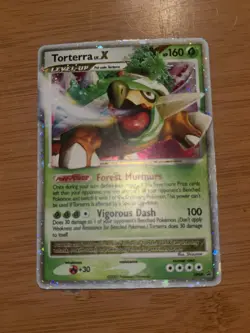 Torterra LV.X DP09 Diamond and Pearl Holo Pokemon Card Mod Play Condition - Image 2