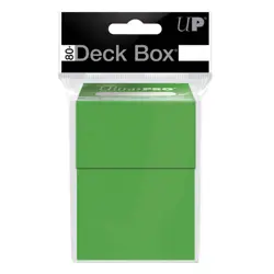 ULTRA PRO Lime Green Deck Box - Image 1