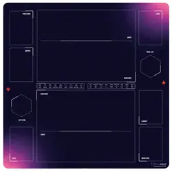 Ultra Pro Magic MTG Foundations Learn to Play 2 Player Battlemat Playmat - Image 1