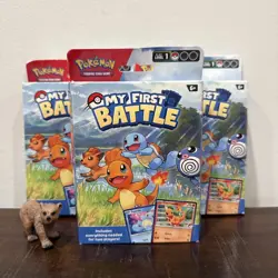 Pokemon My First Battle Set Charmander & Squirtle NEW - Image 1