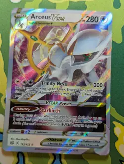 Arceus VSTAR 123/172 - Brilliant Stars - Pokemon TCG - NM - Image 1