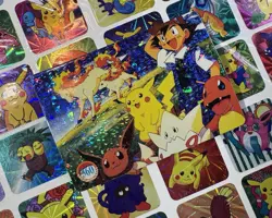 Pokemon Charizard Vintage Pocket Monsters Vending HOLO Prism Sticker 99 Nintendo - Image 3