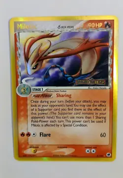 Milotic 5/101 Pokemon EX Dragon Frontiers Stamped Reverse Holo Rare LP - Image 1
