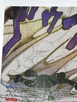 Bandai Ground Death OP14-096 R Holo Event alternate art Card One Piece - Image 2