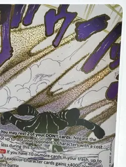 Bandai Ground Death OP14-096 R Holo Event alternate art Card One Piece - Image 3