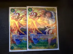 One Piece CCG Monkey.D.Luffy Alternate Art OP13-118 x2 - Image 1