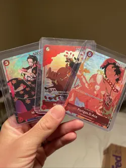 One Piece TCG Gift Set Monkey D Luffy Nico Robin Portgas D Ace - Image 1
