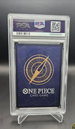 2026 ONE PIECE OP14 EB04 PSA 10 THE AZURE SEA'S SEVEN #013 MONKEY D. LUFFY Holo - Image 2