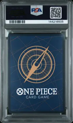 2023 One Piece OP05 EN Monkey D Luffy 1st Anniversary #012 PSA 10 GEM MINT - Image 2
