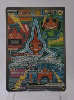 Rotom EX 126/094 Special Illustration Rare Phantasmal Flames Pokemon Card TCG - Image 1