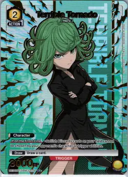 2025 Union Arena TCG Alt Art Terrible Tornado, English - Image 1