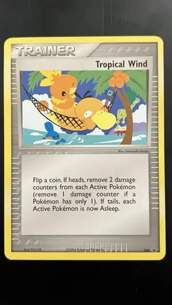 Tropical Wind 026 LP Pokemon TCG Promo Unstamped 2004 World Championship - Image 1