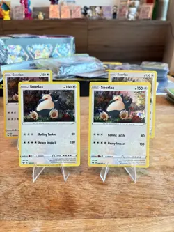 Pokemon TCG - Snorlax - 140/202 (Cosmos Holo) 140/202 NM Holo Blister Promo NM - Image 1