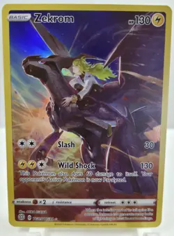 Pokemon Brilliant Stars TG05/TG30 Zekrom Ultra Rare NM/M Unplayed Pack Fresh - Image 1