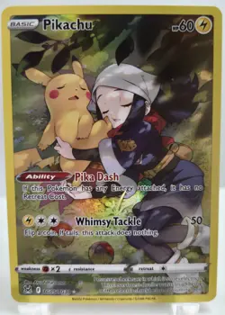 Pikachu TG05/TG30 Lost Origin Trainer Gallery Pokemon NM/M Unplayed Pack Fresh - Image 1