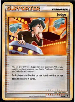 Judge 78/95 UC HGSS Unleashed Pokemon LP - Image 1