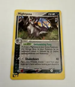 Pokemon TCG Mightyena EX Ruby and Sapphire 2003 Ungraded - Image 1