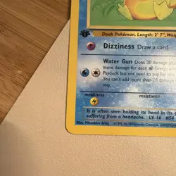 Pokemon Psyduck Team Rocket 1st Edition 65/82 - LP - Image 2