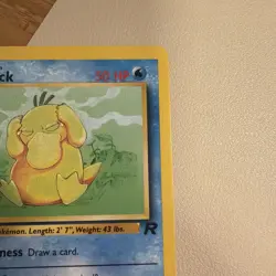 Pokemon Psyduck Team Rocket 1st Edition 65/82 - LP - Image 4