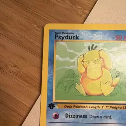 Pokemon Psyduck Team Rocket 1st Edition 65/82 - LP - Image 5