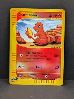 Charmander 097/165 Expedition Base Set Reverse Holo Rare Pokemon TCG Nintendo NM - Image 1