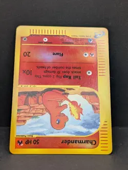 Charmander 097/165 Expedition Base Set Reverse Holo Rare Pokemon TCG Nintendo NM - Image 4