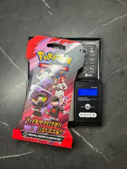 (VERY HEAVY)🔥 32.77g Pokemon TCG Destined Rivals Sleeved Booster Pack Brand New - Image 1